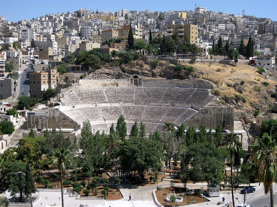 Jour 1 · Le centre — Amman